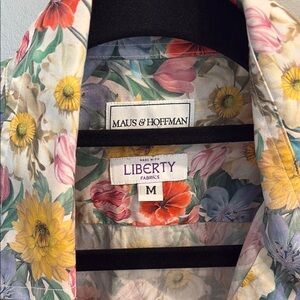 Liberty Fabrics Floral button down shirt